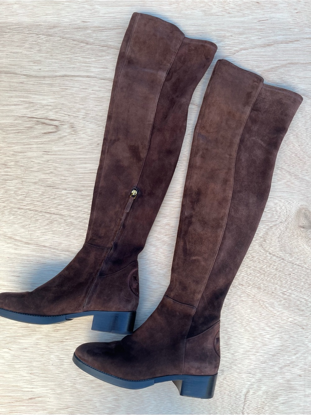 Tory Burch Boots Caitlin Suede Over The Knee